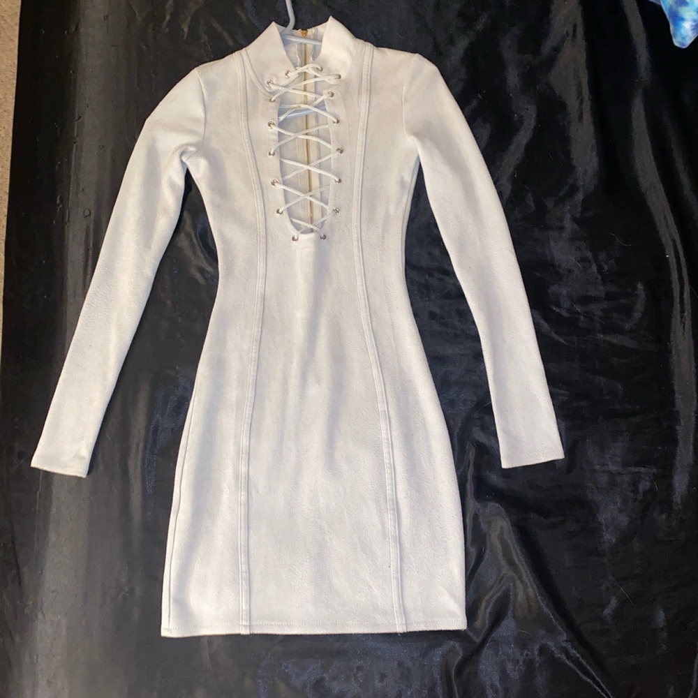 Grey Oh Polly dress